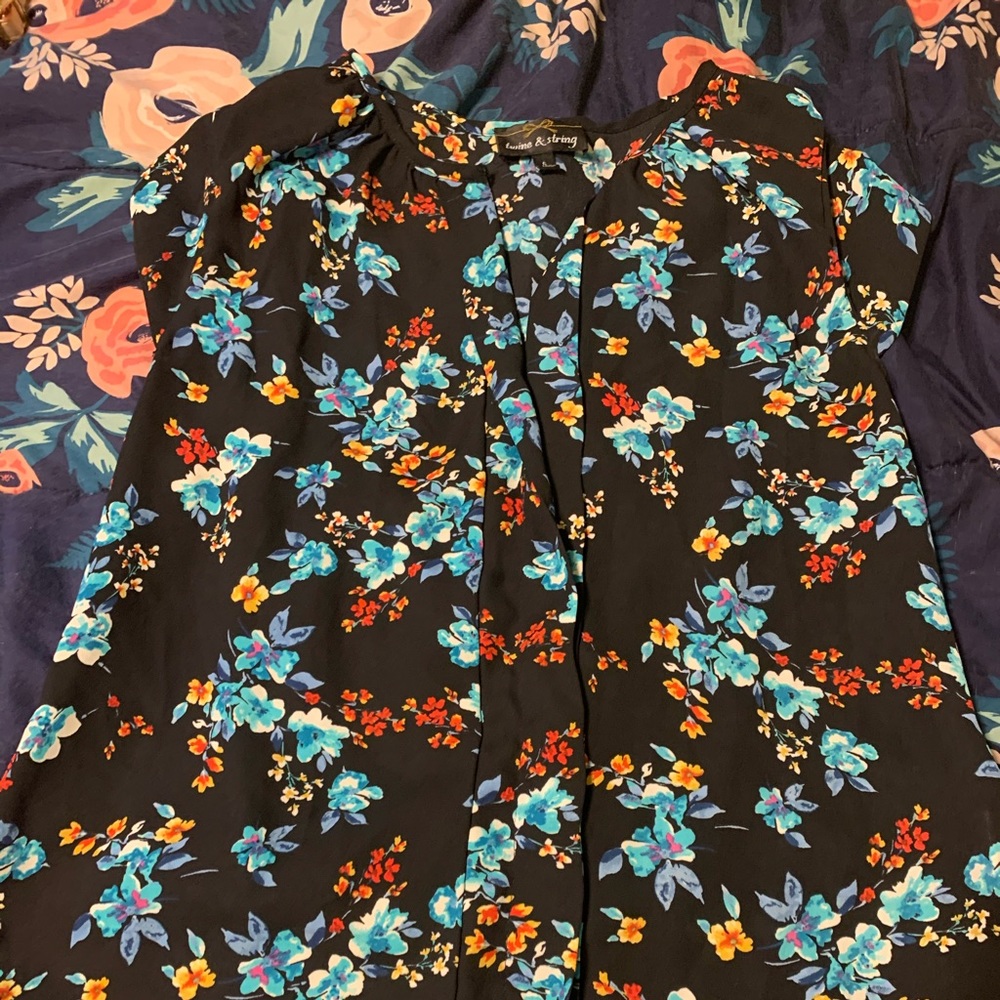 Floral dress top